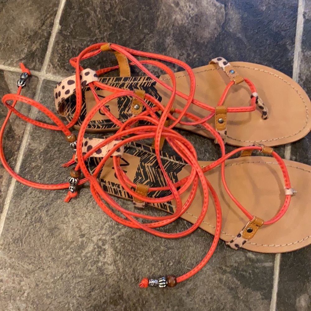 Ankle tie Sandals - Picture 9 of 9